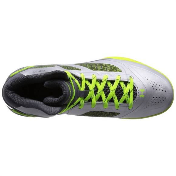 NEW UNDER ARMOUR men\'s clutchfit drive 2 basketball shoe in metallic silver main image 5